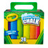 CRAYOLA LLC Crayola® Washable Sidewalk Chalk, 24 Colors