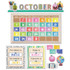 CARSON DELLOSA EDUCATION Happily Ever Elementary Creatively Inspired Calendar Bulletin Board Set