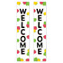 CREATIVE TEACHING PRESS Creative Teaching Press® Apple Time Welcome 2-Sided Banner, 8" x 39", Pack of 2