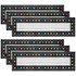 TEACHER CREATED RESOURCES Teacher Created Resources® Chalkboard Brights Flat Name Plates, 36 Per Pack, 6 Packs