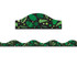 ASHLEY PRODUCTIONS Ashley Productions® Magnetic Scallop Border, Greenery on Black, 12 Feet
