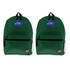BAZIC PRODUCTS BAZIC Products® Basic Backpack, 16", Green, Pack of 2