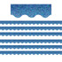 TEACHER CREATED RESOURCES Teacher Created Resources® Blue Sparkle Scalloped Border Trim, 35 Feet Per Pack, 6 Packs