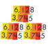 TEACHER CREATED RESOURCES Sensational Math™ 4-Value Whole Numbers Place Value Cards Set, 40 Cards Per Set, 3 Sets