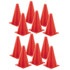 CHAMPION SPORTS Champion Sports Hi-Visibility 9" Safety Cone, Pack of 12