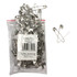 ADVANTUS Charles Leonard Nickel-Plated Steel Safety Pins, 2", 144 Per Pack ADVANTUS Charles Leonard Nickel-Plated Steel Safety Pins, 2", 144 Per Pack