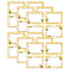 TEACHER CREATED RESOURCES Teacher Created Resources® Buzzing Bees Name Tags/Labels, Multi-Pack, 3-1/2" x 2-1/2", 36 Per Pack, 6 Packs