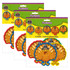 TEACHER CREATED RESOURCES Teacher Created Resources® Turkey Accents, 30 Per Pack, 3 Packs
