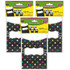 TEACHER CREATED RESOURCES Teacher Created Resources® Chalkboard Brights Library Pockets, 35 Per Pack, 3 Packs