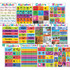 TEACHER CREATED RESOURCES Teacher Created Resources® Colorful Early Learning Small Poster Pack, 12 Posters