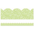 CARSON DELLOSA EDUCATION Carson Dellosa Education Crafty and Cool Light Green with Dots Scalloped Bulletin Board Borders, 39 Feet