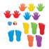 LEARNING ADVANTAGE edxeducation® Hand and Foot Mark Set - Set of 26