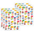 EUREKA Eureka® Dessert Gnomes Candy Scented Stickers, 80 Per Pack, 6 Packs