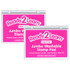 LEARNING ADVANTAGE READY 2 LEARN™ Jumbo Washable Stamp Pad - Hot Pink - 6.2"L x 4.1"W - Pack of 2