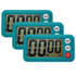 TEACHER CREATED RESOURCES Teacher Created Resources® Magnetic Digital Classroom Timer, Teal, Pack of 3