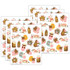 EUREKA Eureka® Brown Cows Chocolate Milk Scented Stickers, 80 Per Pack, 6 Packs