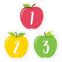 CREATIVE TEACHING PRESS Creative Teaching Press® Apple Time Apples Calendar Days, 35 Pieces