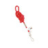 BAUMGARTENS INC SICURIX Standard Lanyard Hook Rope Style, Red