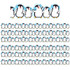 EUREKA Eureka® Winter Penguins Extra Wide Deco Trim®, 37 Feet Per Pack, 6 Packs