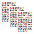 ASHLEY PRODUCTIONS Ashley Productions® ABC Picture Words Double-Sided Magnets, 27 Per Pack, 3 Packs