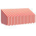 TEACHER CREATED RESOURCES Teacher Created Resources® Red & White Stripes Awning