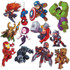 EUREKA Eureka® Marvel™ Super Hero Adventure 2-Sided Deco Kit