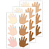 CREATIVE TEACHING PRESS Creative Teaching Press® Multicultural Hands 6" Designer Cut-Outs, 36 Per Pack, 3 Packs