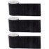 TEACHER CREATED RESOURCES Teacher Created Resources® Black Wood Straight Rolled Border Trim, 50 Feet Per Roll, Pack of 3