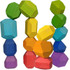 EXTASTICKS LLC Extasticks Stackalino Wooden XL Balancing Stacking Rocks