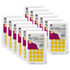ADVANTUS Charles Leonard Color Coding Labels, 3/4", Yellow, 1000 Per Pack, 12 Packs
