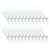 BAUMGARTENS INC SICURIX Standard Lanyard Hook Rope Style, White, Pack of 24