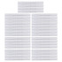 ADVANTUS Charles Leonard Plastic Ruler with Pencil Groove, 12-Inch, Clear, Pack of 36