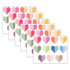 CARSON DELLOSA EDUCATION Carson Dellosa Education Crafty and Cool Handmade Hearts Cutouts, 36 Per Pack, 6 Packs