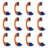 LEARNING ADVANTAGE Spark & Wow Phonics Phones - Set of 12