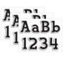 CREATIVE TEACHING PRESS Creative Teaching Press® Fancy Black 4" Designer Letters, 210 Per Pack, 3 Packs