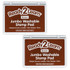 LEARNING ADVANTAGE READY 2 LEARN™ Jumbo Washable Stamp Pad - Brown - 6.2"L x 4.1"W - Pack of 2
