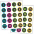 TEACHER CREATED RESOURCES Teacher Created Resources® Chalkboard Brights Numbers Stickers, Pack of 120