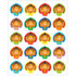 TEACHER CREATED RESOURCES Teacher Created Resources® Turkeys Stickers, Pack of 72