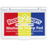 LEARNING ADVANTAGE READY 2 LEARN™ Washable Stamp Pad 3-in-1 - Primary Colors - Red, Yellow & Blue