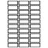 ASHLEY PRODUCTIONS Ashley Productions® Die-Cut Magnetic Foam Black & White Dots Labels/Nameplates, Pack of 30