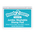 LEARNING ADVANTAGE READY 2 LEARN™ Jumbo Washable Stamp Pad - Turquoise - 6.2"L x 4.1"W