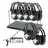 HAMILTON ELECTRONICS VCOM HamiltonBuhl® AudioFlow™ Wireless 6-Person Listening Center with Multi-Frequency Transmitter, Wireless Headphones & Rack