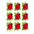 EUREKA Eureka® Ladybugs Giant Stickers, 36 Per Pack, 12 Packs