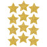 ASHLEY PRODUCTIONS Ashley Productions® Die-Cut Magnets, 3" Gold Sparkle Stars, 12 Per Pack, 6 Packs
