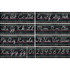 TEACHER CREATED RESOURCES Teacher Created Resources® Chalkboard Brights Cursive Writing Bulletin Board Display Set