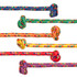 CHAMPION SPORTS Champion Sports Braided Nylon Jump Rope, Assorted Colors, 8' Length, Pack of 6