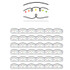TEACHER CREATED RESOURCES Teacher Created Resources® Squiggles and Colorful Dots Die-Cut Border Trim, 35 Feet Per Pack, 6 Packs TEACHER CREATED RESOURCES Teacher Created Resources® Squiggles and Colorful Dots Die-Cut Border Trim, 35 Feet Per Pack, 6 Packs