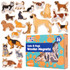 LEARNING ADVANTAGE Spark & Wow Wooden Magnets - Cats & Dogs - Set of 20