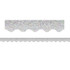 TEACHER CREATED RESOURCES Teacher Created Resources® Silver Sparkle Scalloped Border Trim, 35 Feet