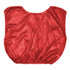 CHAMPION SPORTS Champion Sports Practice Scrimmage Vest, Adult, Red, Pack of 12